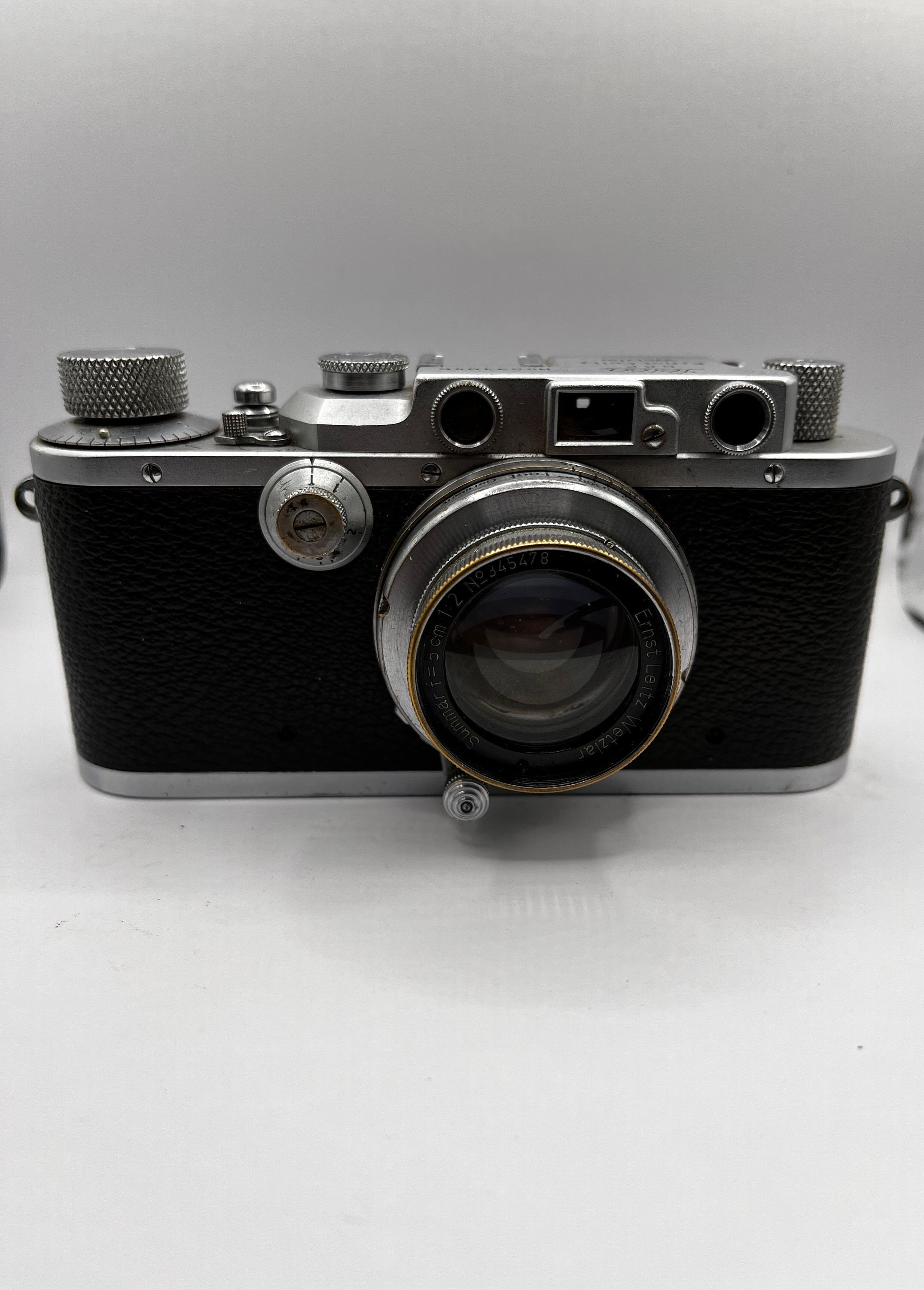 Leica IIIA 5cm F2 Summar-1937 D.R.P. With Metrophot 3 Light - Etsy