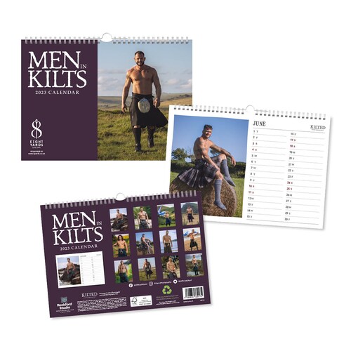 Men in Kilts Calendar 2022 A4 Etsy