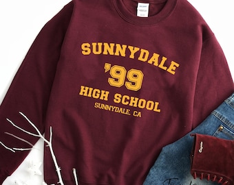 Sunnydale High Sweatshirt, Buffy Sweater, Sunnydale Razorbacks, Buffy The Vampire Slayer Shirt, Sunnydale School Sweater, Sunnydale High