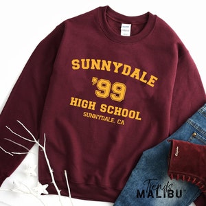 Sunnydale High Sweatshirt, Buffy Sweater, Sunnydale Razorbacks, Buffy The Vampire Slayer Shirt, Sunnydale School Sweater, Sunnydale High