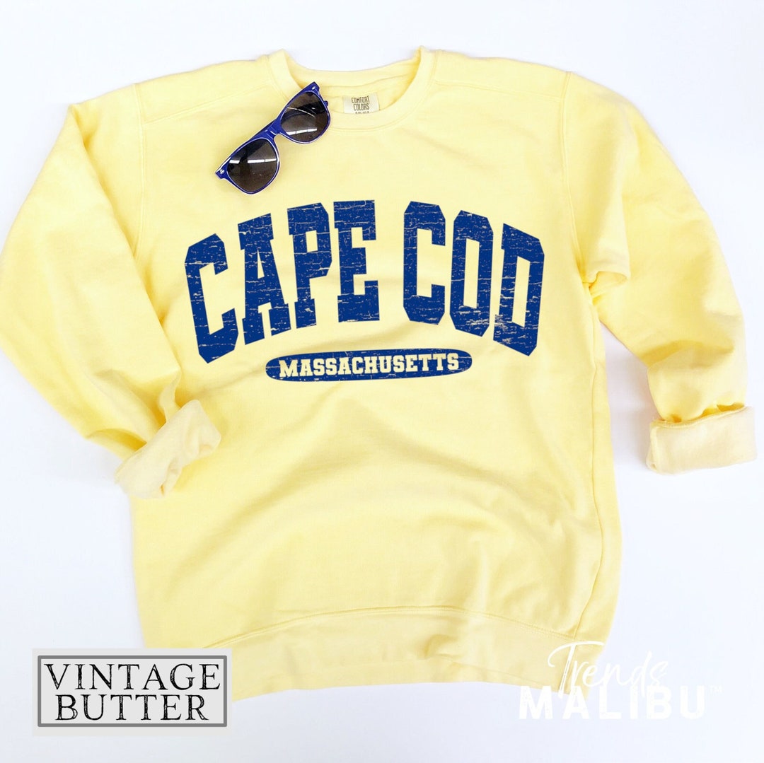 Cape Cod Sweatshirt Comfort Colors Womens Vintage Shirt Etsy