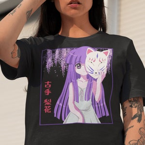 竜宮レナ アニメ T シャツ: ひぐらしのなく頃に ヘビーコットン ユニ