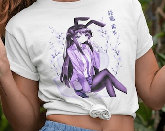 Mai Sakurajima Anime Tee: Rascal Does Not Dream of Bunny Girl Senpai