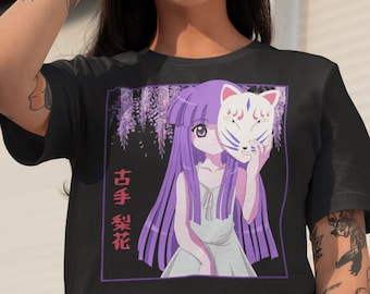 Higurashi Anime: Furude Rika Heavy Cotton Unisex T-Shirt