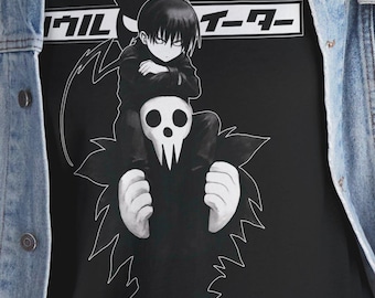 ソウルイーター デス・ザ・キッド Tシャツ ブラックスターガール