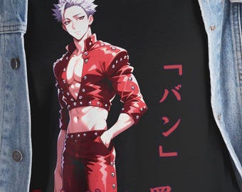 Ban Seven Deadly Sins Anime T-Shirt: Meliodas Graphic Tee