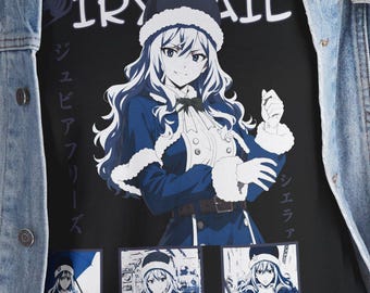 Fairy Tail Juvia Lockser Anime Tee - Unisex Heavy Cotton