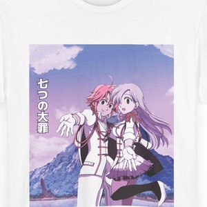 The Seven Deadly Sins Anime Tee: Meliodas & Elizabeth Unisex Shirt