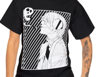 Franken Stein Soul Eater Tee: Anime Vintage Style Cotton Unisex Shirt