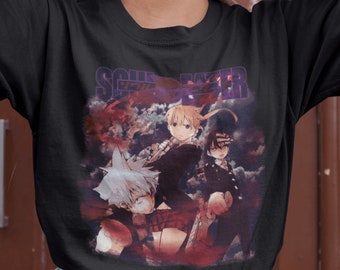 ソウルイーター デス・ザ・キッド Tシャツ ブラックスターガール