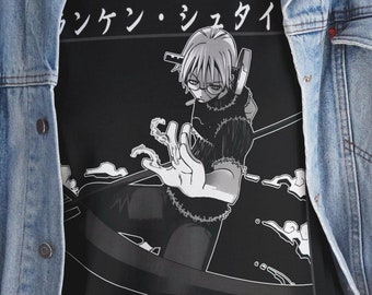 Franken Stein Soul Eater Tee: Anime Vintage Style Cotton Shirt
