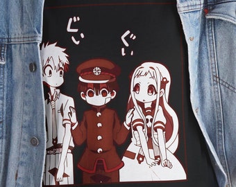 Hanako Kun Anime Tee: Toilet Bound Hanako-San Unisex Cotton T-Shirt