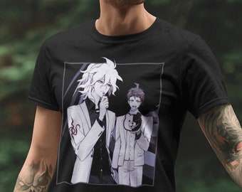 Danganronpa Anime Komahina Vaporwave Unisex Shirt