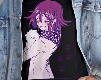 Koszulka Kokichi Ouma Anime: Bawełniana koszulka unisex Danganronpa V3