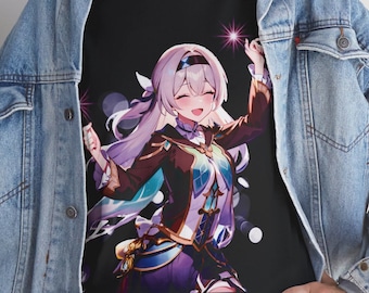 Firefly Honkai Star Rail Unisex Heavy Cotton Tee