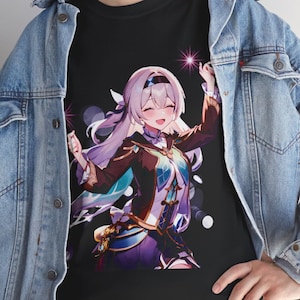 Firefly Honkai Star Rail Unisex Heavy Cotton Tee