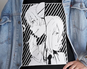 Soul Eater Tee: Franken Stein Anime, Vintage Style Unisex Cotton