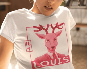 Beastars Louis Tee: Anime Vaporwave Manga Unisex Shirt