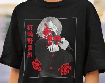 Koszulka z grafiką Anime Girl, koszulka unisex Vaporwave Manga