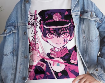 Hanako Kun Anime Tee: Toilet Bound Heavy Cotton Unisex Shirt
