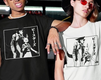 Beastars Legosi Haru Tee: Anime Manga Otaku Unisex Cotton T-Shirt
