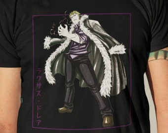 Fairy Tail Laxus Dreyar - Anime Vaporwave Tee