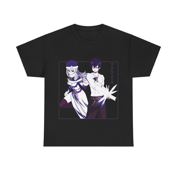 Fairy Tail Gray & Juvia Anime Unisex Cotton Tee - Etsy