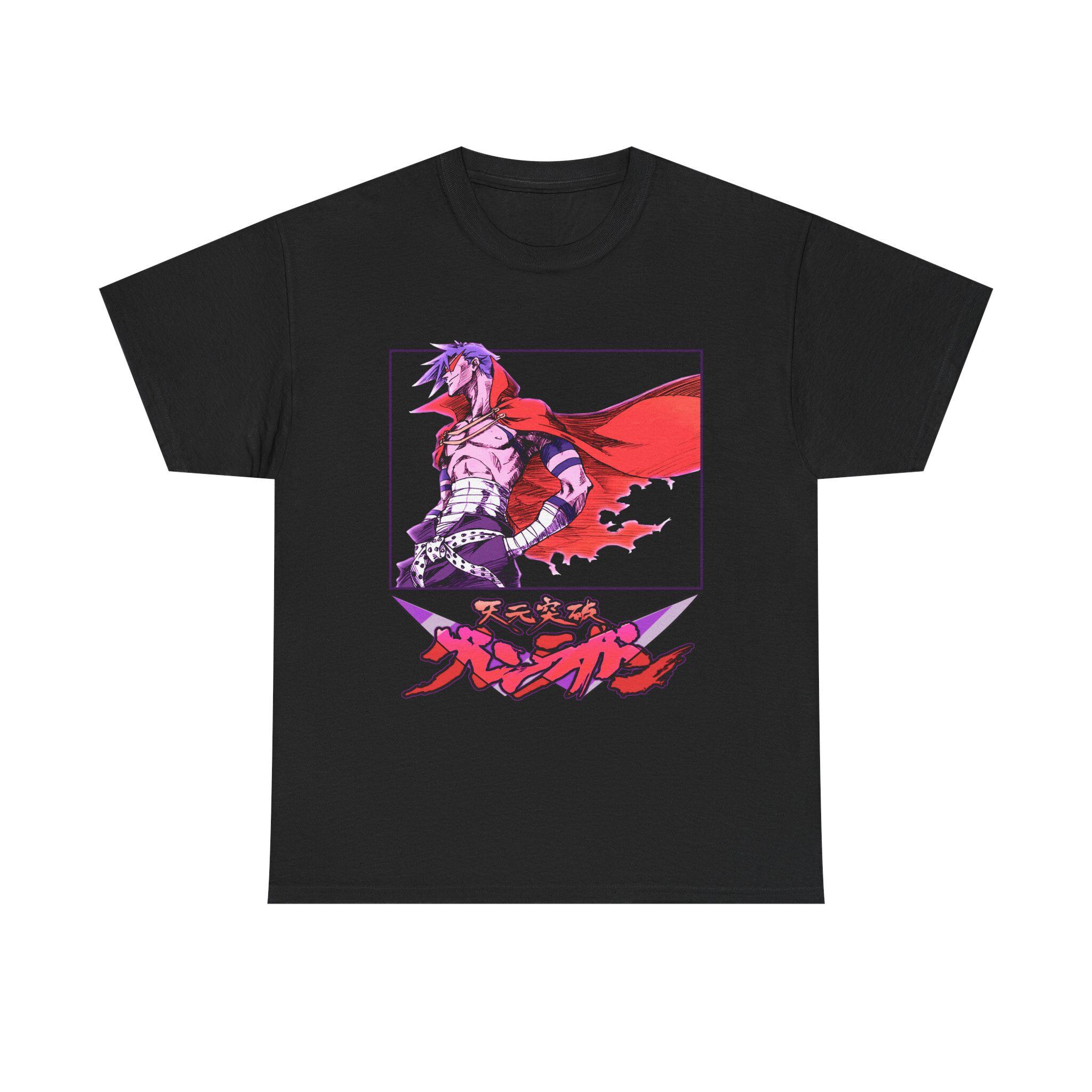 天元突破グレンラガン シモン カミナ ヨーコ アニメTシャツ 2XL 天空