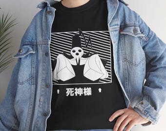 Koszulka z motywem Lorda Death the Kida z Soul Eater, koszulka z motywem anime Vaporwave
