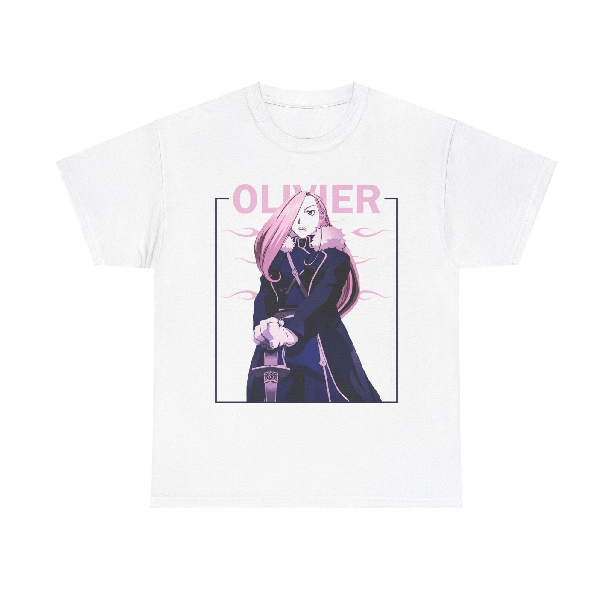 オリヴィエ・ミラ・アームストロング Tシャツ：鋼の錬金術師 アニメT
