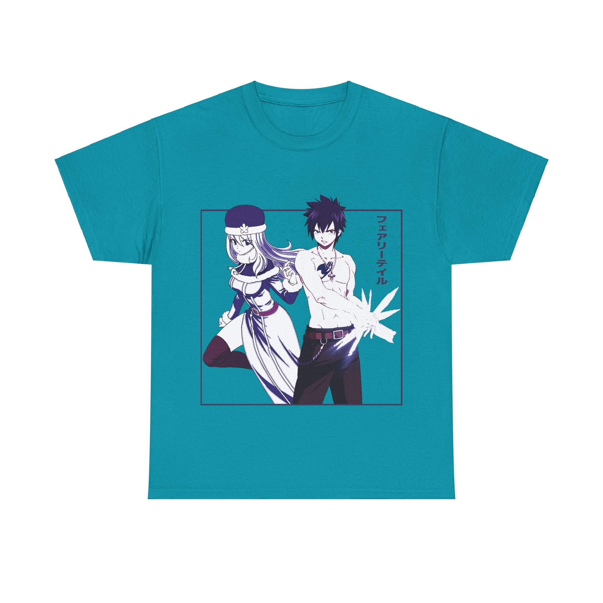 Fairy Tail Gray & Juvia Anime Unisex Cotton Tee - Etsy