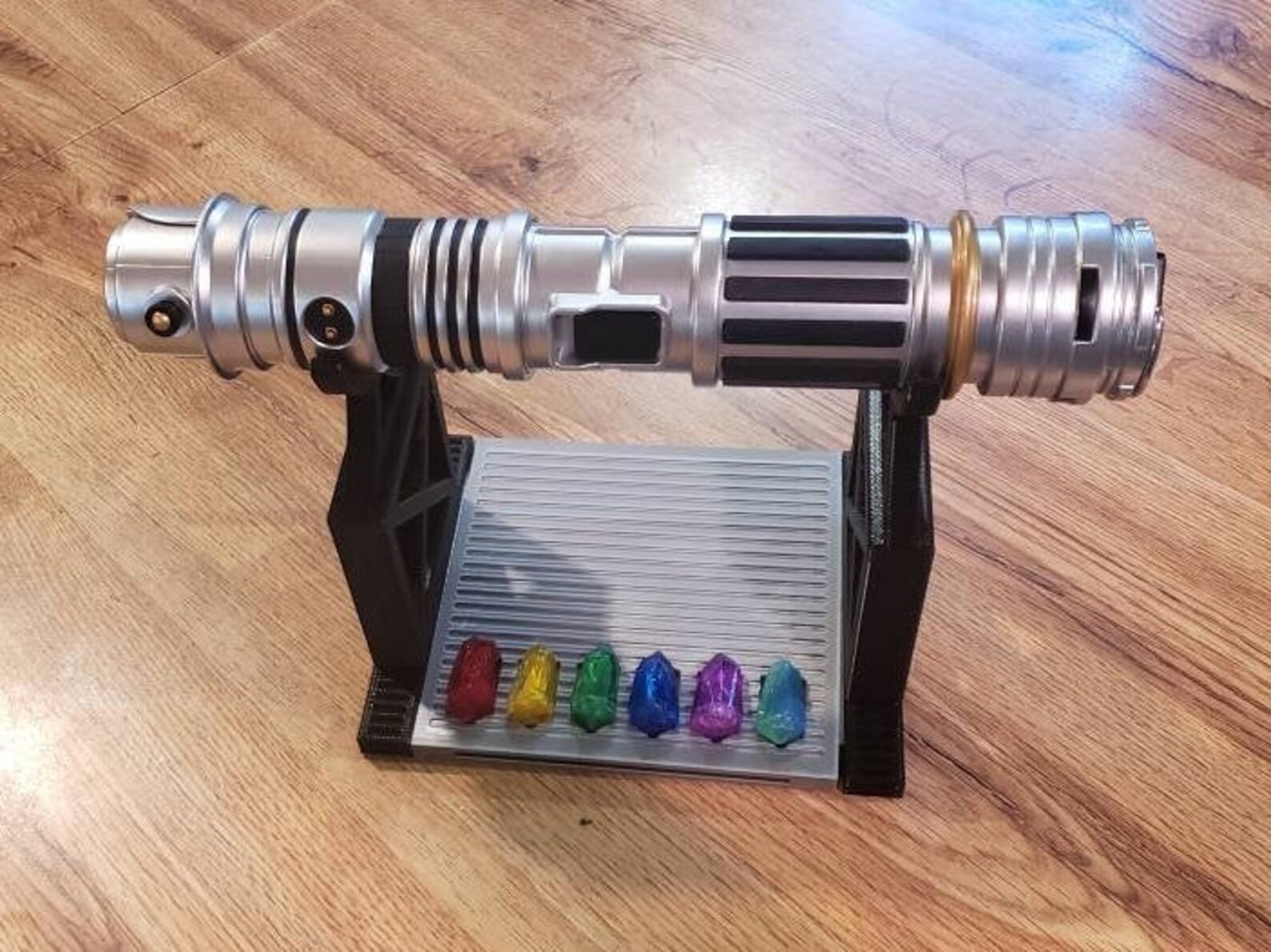 3D Print Files Modular Lightsaber Stand Centered High Arm Etsy Hong Kong