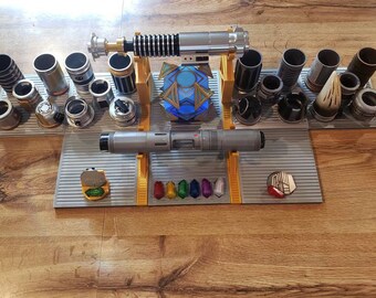 3D Print File - Modular Lightsaber Stand - Complete 2021 Collection