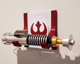 Rebel Wall Mount Lightsaber Display