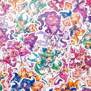 League of Legends | Star Guardian | Holographic Stickers