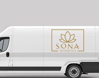 Adesivo de parede personalizado com logotipo para carro, adesivo com logotipo, adesivos para carro, van, adesivos artísticos personalizados, adesivos comerciais, decoração de carro 1378EZ