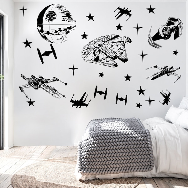 Star Wars  Wall Decor  Star Wars Wall Decal Star Wars Wall Sticker 354EZ