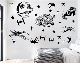 Star Wars  Wall Decor  Star Wars Wall Decal Star Wars Wall Sticker 354EZ