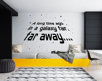 Star Wars Wall Decal X-Wing Wall Decal Name Luke Skywalker Spaceship Jedi Decal Darth Vader Death Star Trench Sticker Boys Room Children