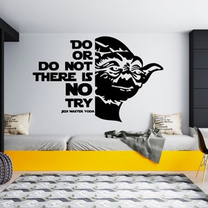 Star Wars Wall Decor Star Wars Adesivo murale Star Wars Adesivo murale SG26