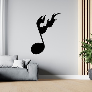 Music Wall Decal Music Notes Wall Decor Musician Wall Sticker SG1957