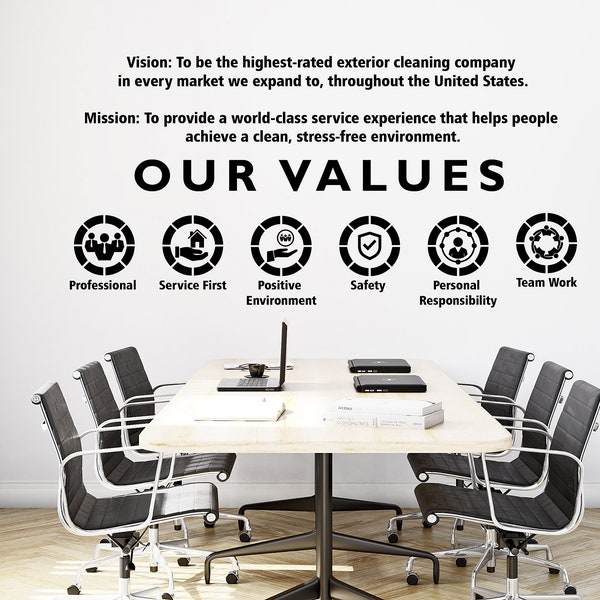 Custom Office Wall Decals Etsy