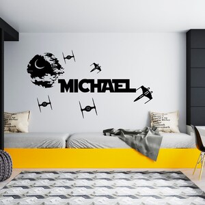 Star Wars  Wall Decor  Star Wars Wall Decal Star Wars Wall Sticker SG10