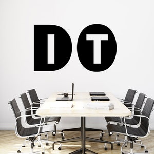 Do it Wall Decal, Office Wall Decal, Office Wall Decor, Office Decals, Office Wall Art, Office Quote Motivational Art 1809EZ