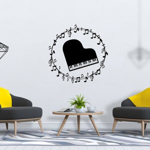 Music Wall Decal Music Notes Wall Decor Musician Wall Sticker SG1559
