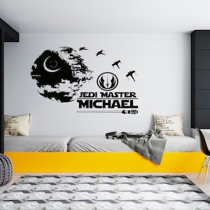 Star Wars  Wall Decor  Star Wars Wall Decal Star Wars Wall Sticker SG48