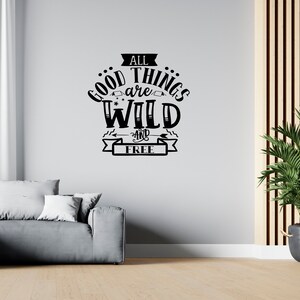 Travel Wall Decal Camping Wall Sticker Adventure Quote Wall Decal for RV SG 1130