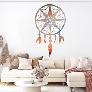Dreamcatcher Wall Decal Boho Dreamcatcher Chic Dream Wall Art DIY for Girls Kids Nursery Bedroom Wall Hanging Decoration Gift Party 329EZ
