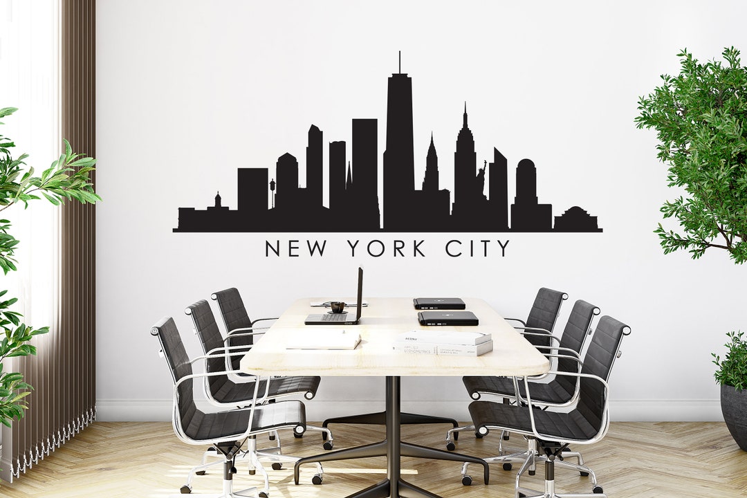 New York City, Sky Line, New York City Skyline New York Wall Art City ...