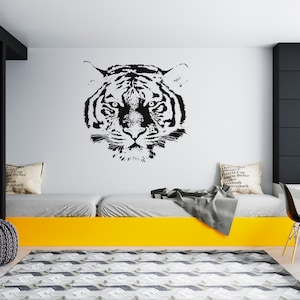 Tiger Wall Decal  Tiger Wall Sticker  Tiger Wall Decor SG306